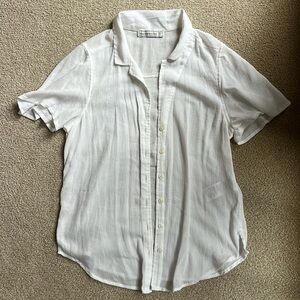 Abercrombie Short Sleeve Button-up Blouse